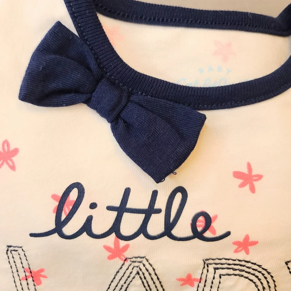 Cat & Jack Girls onsie 12mth